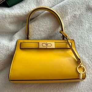 Authentic Tory Burch Mini Lee Radziwill in Yellow.